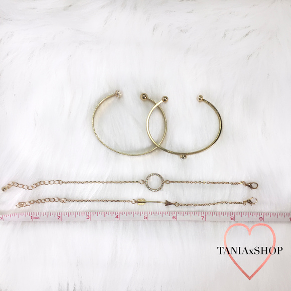 3/$20 Gold Arrow Bracelet Set - Picture 4 of 4
